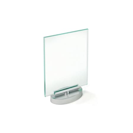 Azar Displays Two-Sided Revolving Acrylic Sign Holder Frame 5"W X 7"H, PK2 252941